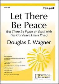 Let There Be Peace Two-Part choral sheet music cover Thumbnail